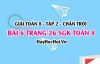 Bài 6 trang 26 Toán 8 Tập 2 Chân trời sáng tạo: Viết phương trình đường thẳng song song
